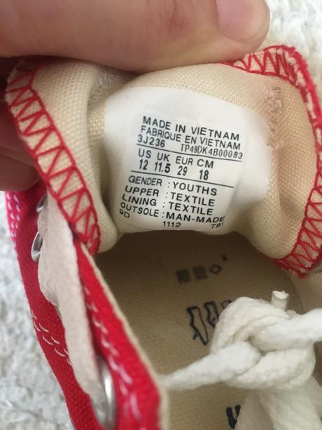 Nenosené converse platenky, converse,29