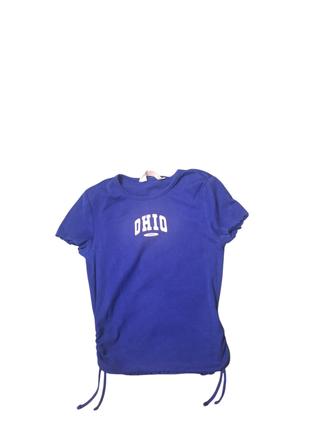 Dievčenské bavlnené tričko, h&m,146