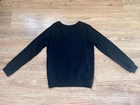 Mikina s flitrami, h&m,152