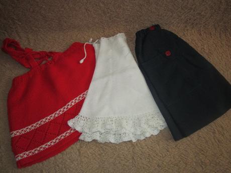 3x sukničky - 1622, 104–116