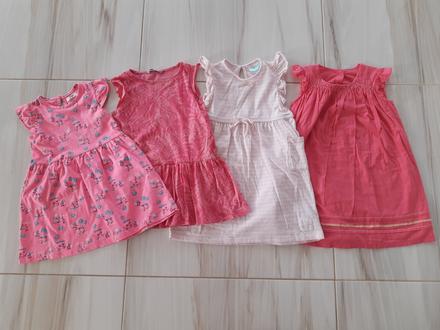 4x detské šaty 92/98, 92