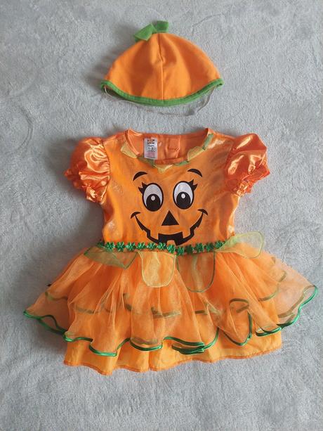 Tekvica karnevalový komplet kostým veľ.86-92,