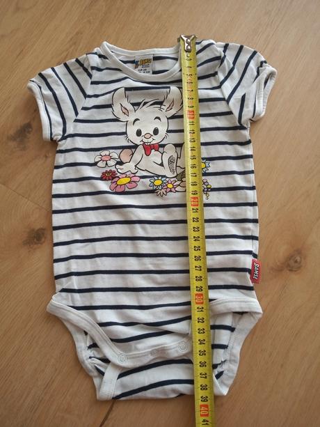 Pásikavé body lindex s krátkym rukávom, lindex,68