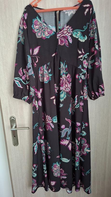 Maxi  tmavosede saty medicine, m