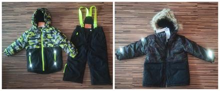 Lyziarska suprava a zimna bunda 104, kiki&koko,104