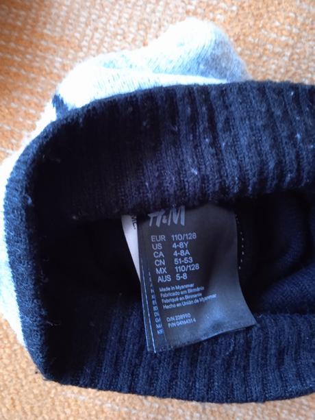 Čiapka 110/128, h&m,110