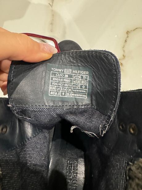 Vysoké čižmy tommy hilfiger, tommy hilfiger,40