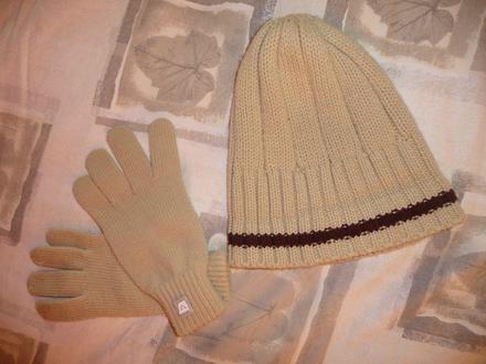 Set čiapka +rukavice, tesco,m