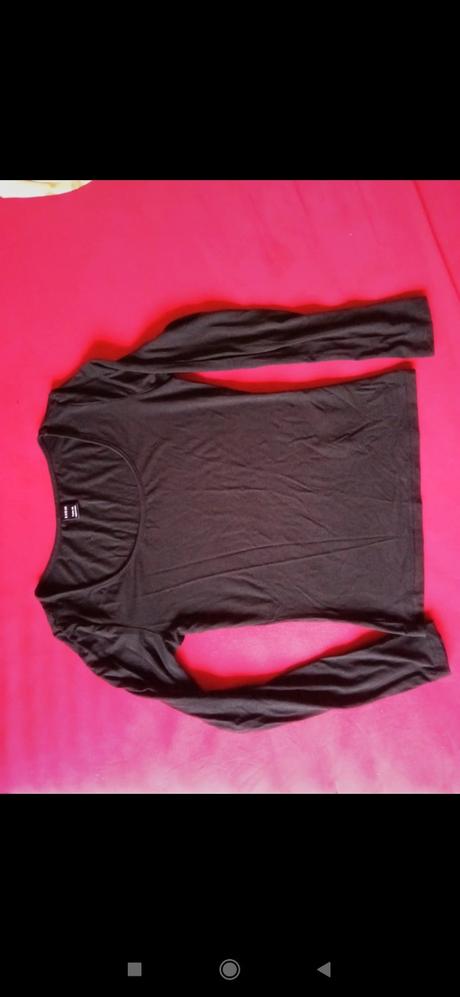 Čierne tričko, s / xs