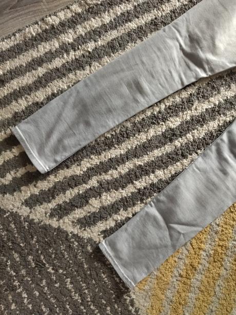 Sivé skinny fit rifle, h&m,152