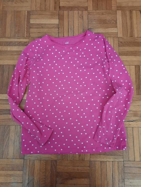 Dievčenské tričko, h&m,134