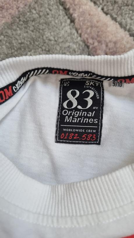 B3199 tričko, original marines,140