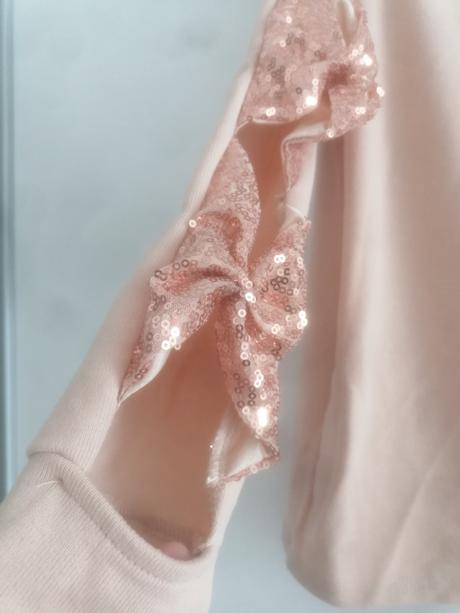 Mikina s mašľou, xl