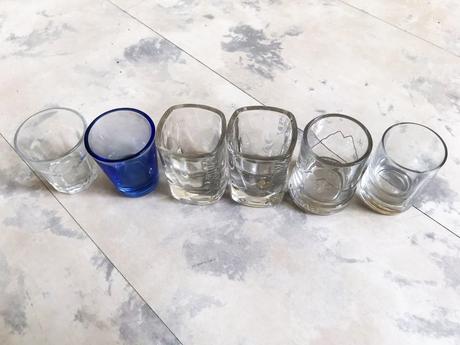 Nerozbitné duritové štamperlíky 6 ks,