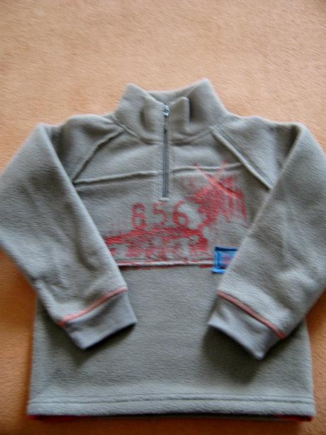 Nenosená flísová mikina, 104