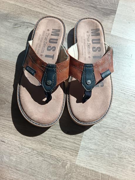 Pánske elegantné šľapky mustang, mustang,43