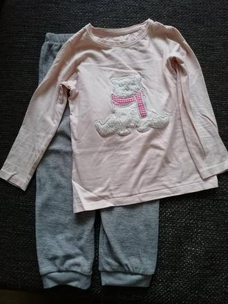 Dvojdielne teplejsie pyzamko, lupilu,116