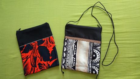 Látková taštička na plece,