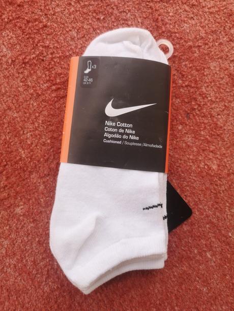 Nike pánske ponožky 3 páry veľkosť 42-46, nike,42 / 44 / 46