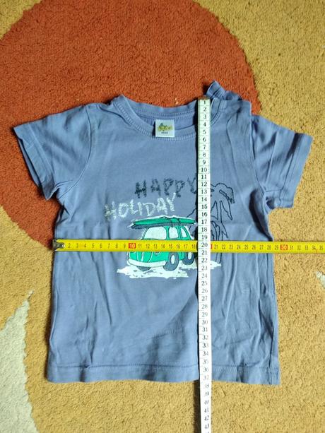 6ks detské letné tričká, topolino,92