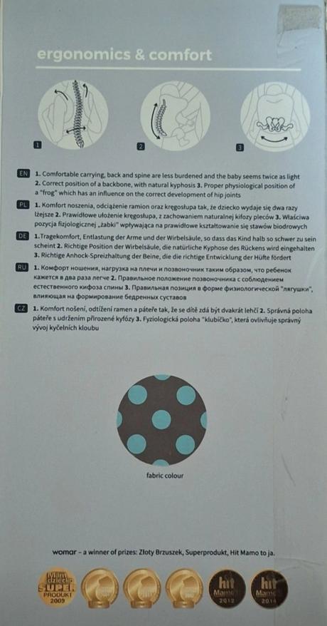 Nosidlo pre deti womar, womar zaffiro
