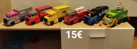 Tlapková patrola autá,