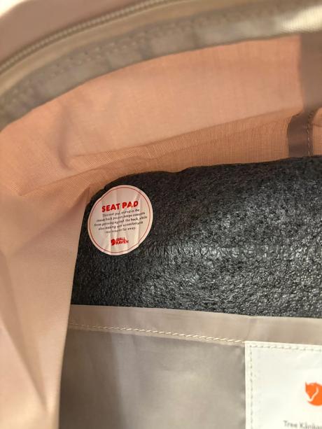 Batoh fjällräven kanken pink cream, fjällräven