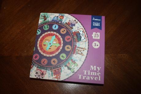 Mideer my travel puzzle - hodiny 25, 
