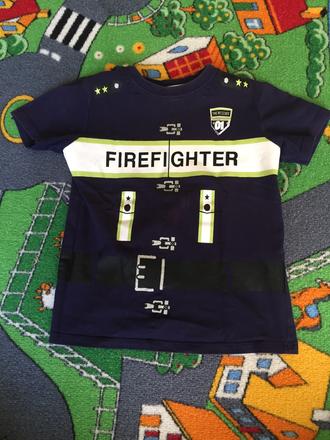 Požiarnické tričko, kiki&koko,110