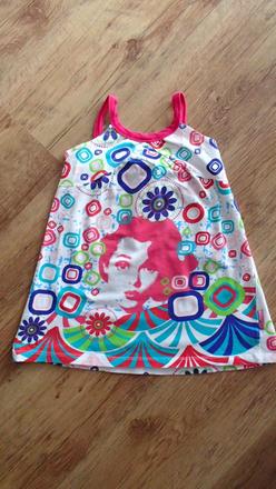 Dievčenské letné tielko v.122/128, 122