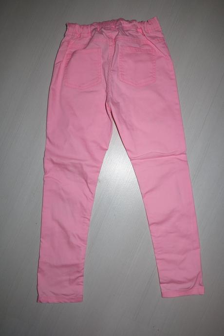 Letné ružové nohavice , f&f,128