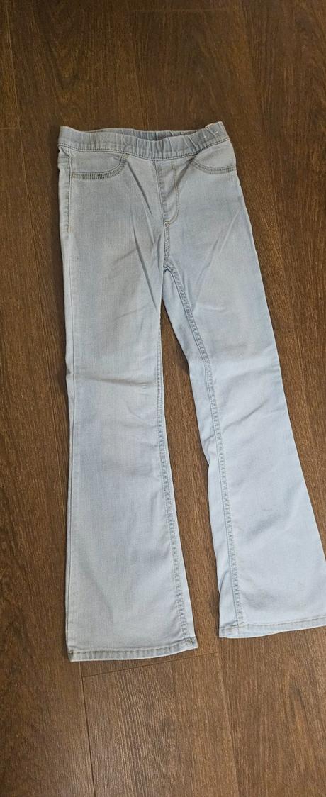 Riflové legíny, h&m,122
