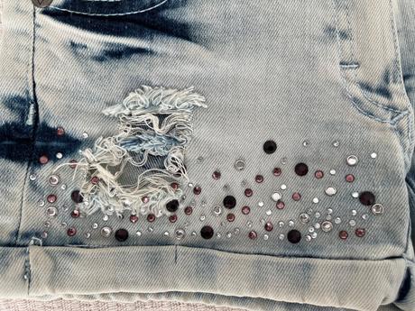 Stylove riflove kratasky zn.sani, velkost 122, 122