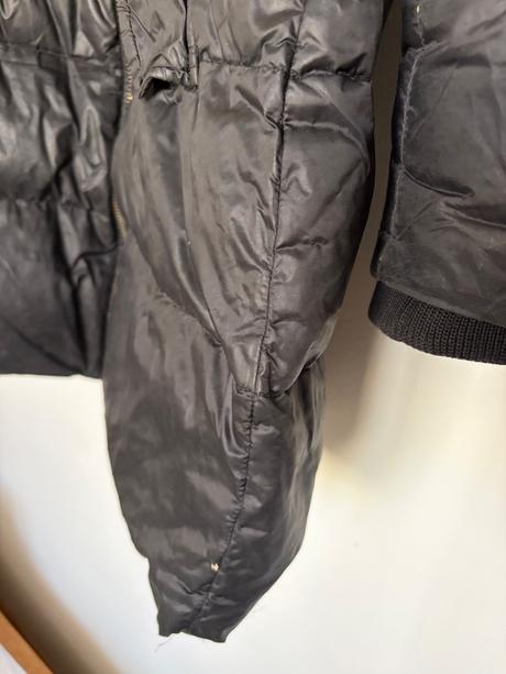 Diesel cierna paperova bunda s kapucou dlha pc 300, diesel,s