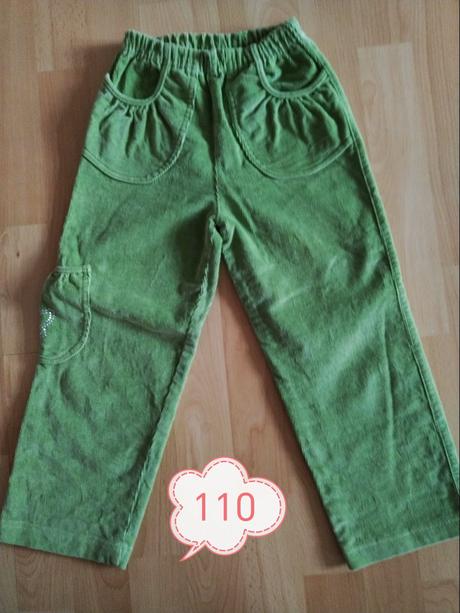 Menžestrové nohavice, 110