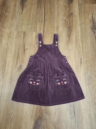 Menčestrové šaty lindex 116, lindex,116