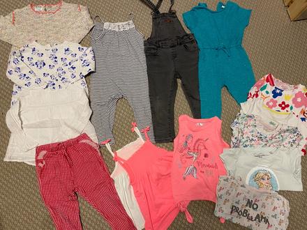 Balík oblečenia zara s poštovným, 86–98