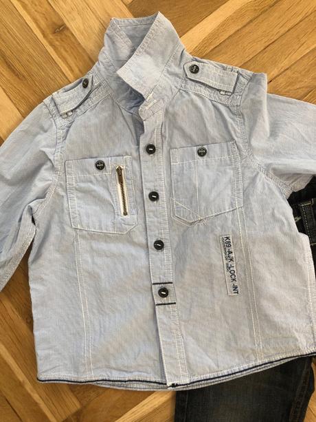 Košeľa a nohavice next, next,98