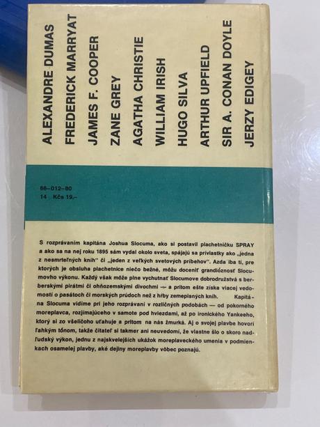 Kniha- sám na plachetnici okolo sveta,