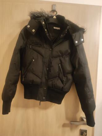 Bunda tepla péřová, s