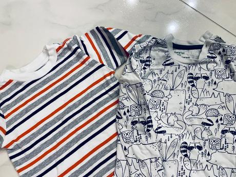 Tričká s dlhým rukávom, f&f,80