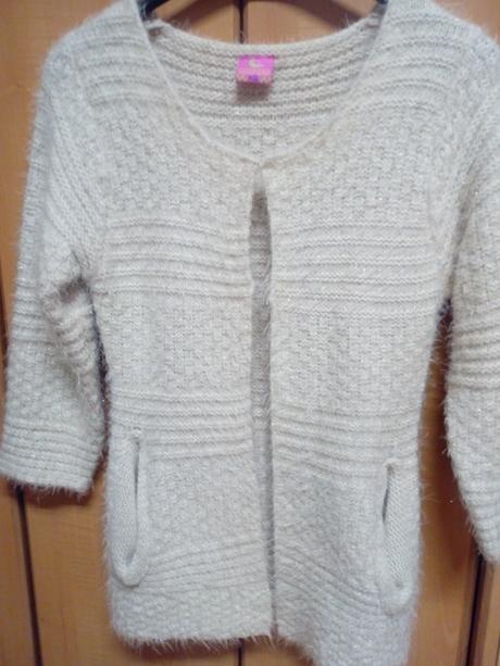 Chlpaté mikiny, kardigan veľ. 128-134, 128