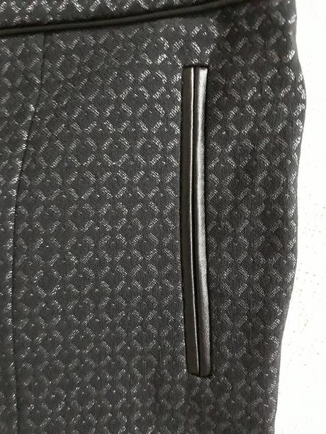 Predám 1x použité dámske čierne nohavice č. 38, f&f,38