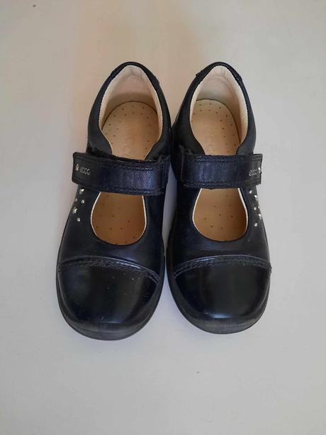 Čierne balerínky ecco, ecco,26