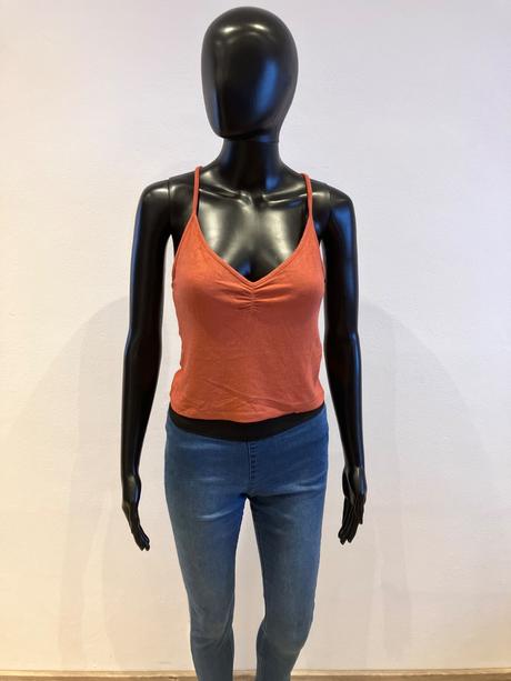 Dámske rebrované tričko bershka (l/30), bershka,l