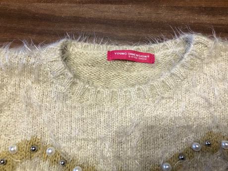 Svetrik s masličkou, young dimension,104