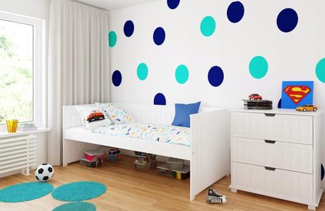 Posteľ 200x90 s 3 zásuvkami, šírka (cm): 90,dĺžka (cm): 200