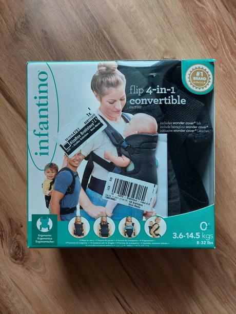 Nosič na dieťa infantino flip advanced 4 v 1, infantino