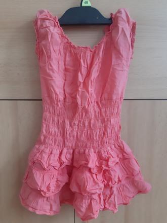 Dievčenské ružové šaty, 110