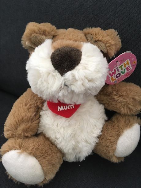 Plyšový psík mum, 
